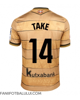 Real Sociedad Takefusa Kubo #14 Tricou Fotbal Replică 2024-25 Barbati Deplasare